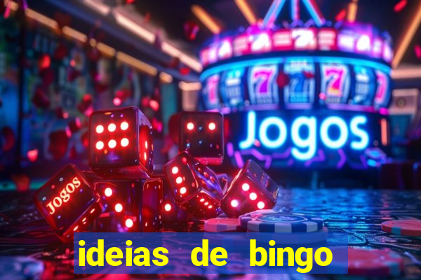 ideias de bingo para o natal